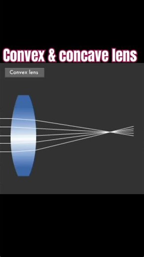 #Concave and convex lens #physics #focuseducation