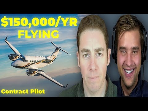 How Contract Pilots Make $150K/Year (Real Day Rates)