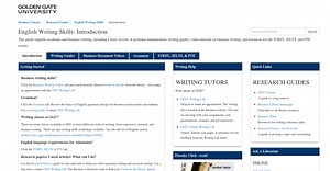 Research Guides: English Writing Skills: Grammar