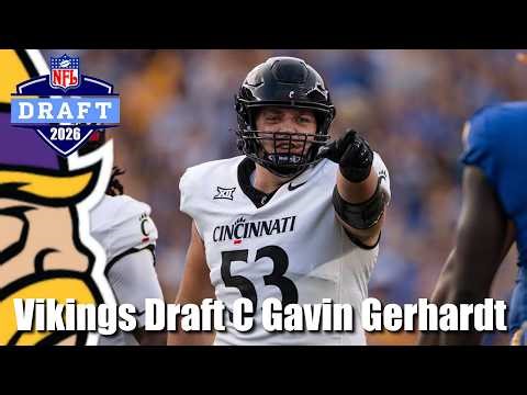 Vikings Draft C Gavin Gerhardt - 7th Round, Pick #235!