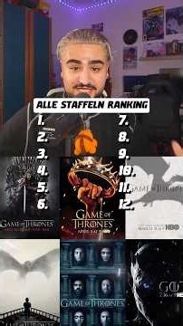 Ranking Every Season of Game of Thrones #gameofthrones #houseofthedragon #aknightofthesevenkingdoms