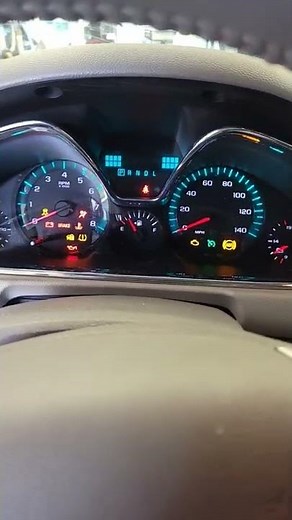 chevy traverse oil maintenance reset procedure