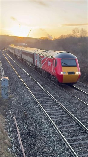 The first ROMIC HST Railtour Derby to Darlington on the Hallam Line