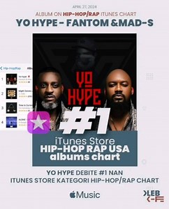 5.6K views · 805 reactions | Yo Hype! Nou komanse kon sa wi✊ albom Fantom x Mad-S lan rive nimewo 1 sou Itunes Rap Charts USA Bravo frèm yo @fm_ofisyel ! Fred Hype te frèm tou bon moun pam mwen fyè de ou pou letènite. Li lè tout real yo inifye. Se sèl jan systèm lan ap ka chanje. One Love-Freedom | Freedom | Facebook