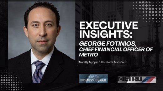 Executive Insights: Traci Pelter, HBJ publisher and president, in conversation with Metro CFO George Fotinos (video) - Houston Business Journal