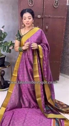 ✨CODE : PTBY499 , Rs.999✨ Our website “www.lakshmiboutique.co.in “ ✨ Semi Patola soft silk