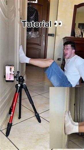 TUTORIAL illusion👈🏼 #TREND 👀😂 #trend #magic #tutorial #backstage #creative #lol #shorts