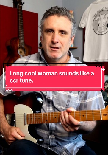 Long Cool Woman in a Black Dress Guitar Lesson