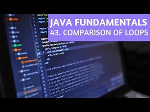 Java Fundamentals #43 | Comparison of For and While Loop
