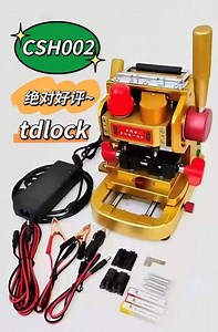 [Hot Item] 2 in 1 Function Csh002 Key Cutting Machine Duplicating Vertical and Horizontal Key Milling Machine