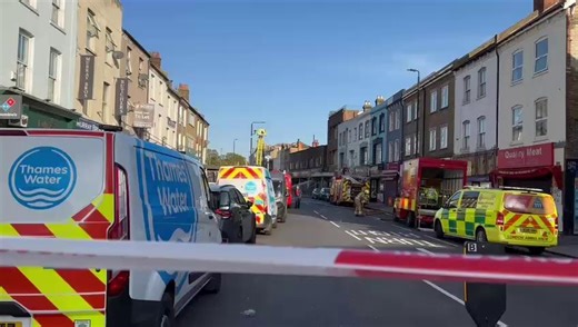 Here's what's going on in Penge today after a huge fire at Poundland during the night. The area is blocked off and crews remain on scene. Live updates in comments ⬇️ | News Shopper