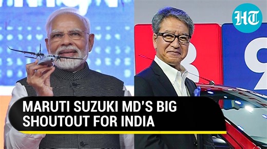‘India a wise decision…’: Maruti Suzuki MD praises country’s business potential