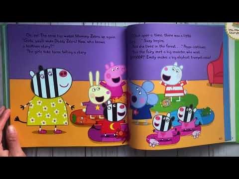 Peppa Pig sleepover book 📖