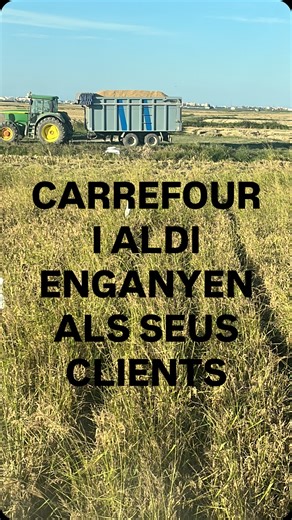 Nando Durà on Instagram: "🚨 Açò és un engany i una burla al camp valencià. 🚨 Carrefour i Aldi venen arròs amb la bandera valenciana… però ni és valencià ni té D.O. Arròs de València. Juguen amb els símbols del nostre poble per fer caixa, mentre la Generalitat mira cap a un altre costat. Ja n’hi ha prou de riure’s dels llauradors i dels consumidors. 🌾 Si vols arròs valencià, compra’l a qui el cultiva. #EnganyAlConsumidor #ArròsValencià #PublicitatEnganyosa #Carrefour #Aldi #Llauradors #NandoDu