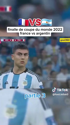 Partie 3: Résumé de la finale de la Coupe du monde 2022 entre: l'Argentin🇦🇷 🆚🇫🇷 France. L'Argentine a gagné aux tirs au but