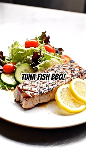Easy Tuna Fish BBQ Recipe | Super Juicy, Smoky & Perfect With Porota | Quick BBQ Cooking