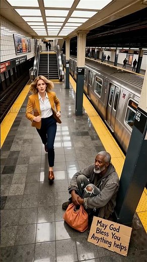 Homeless Man Saves Woman's Bag From Thief! #kindness #story