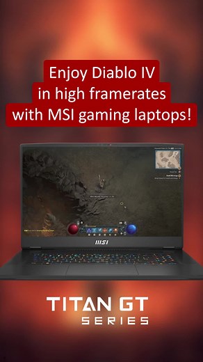 Diablo IV is here, what class did you pick?⚔ Make sure you're enjoying all the fun in hell, in high framerates! Get smooth gameplay experience on every MSI gaming laptops with NVIDIA RTX40 Series graphics supporting DLSS3 technology⚡ #Diablo4 #Diabloiv #D4 #Gaminglaptop #DLSS #DLSS3