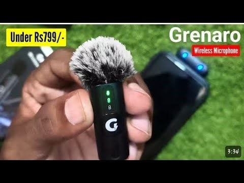 Gernaro warless mic unboxing video |