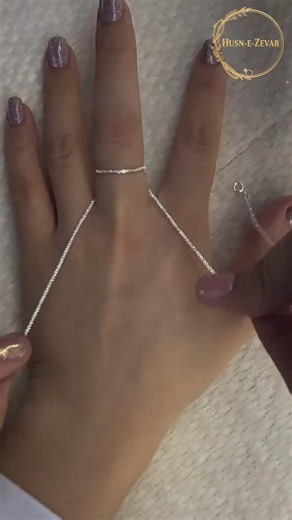 How to Turn a Necklace into a Bracelet (No Cutting!) #chainbracelet #jewelryhack #shorts