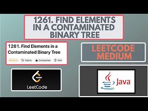 Leetcode | 1261. Find Elements in a Contaminated Binary Tree | Medium | Java