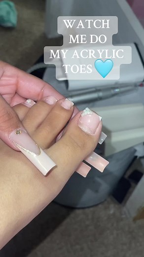 Acrylic Toe Nail Tutorial - DIY At-Home Step-by-Step Guide