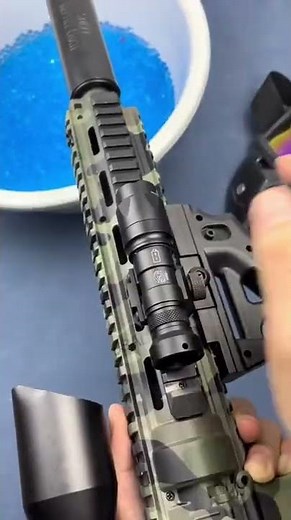 New M416 Gel Blaster-camouflage