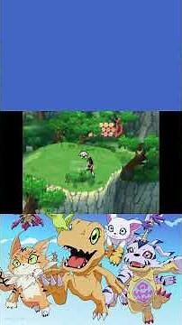 Digimons and evolutions Digimon Savers PS2