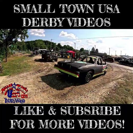 Dopps Garage Fresh Compact Demolition Derby Car at The Bullskin Twp. Fair 2025 #demoderby