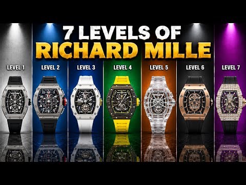 The 7 Levels of Richard Mille Watches — From $120K to $6.9 Million