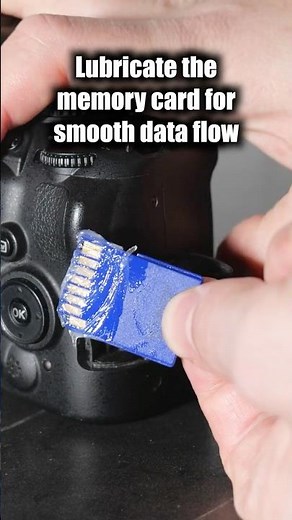 Camera Memory Card Trick for Faster Transfers