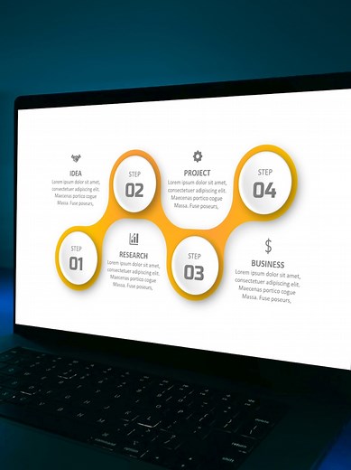 Unique PowerPoint Infographic Tutorial for Engaging Presentations