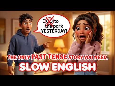 Past Tense Made Easy | Learn English with a Story | Slow English Listening Practice