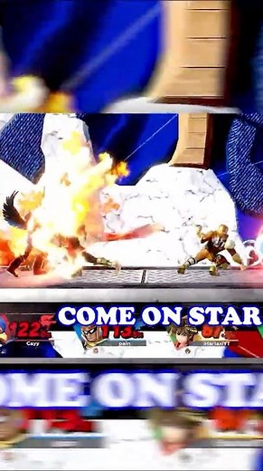 Falcon Punches EVERYWHERE #smashbros #gaming