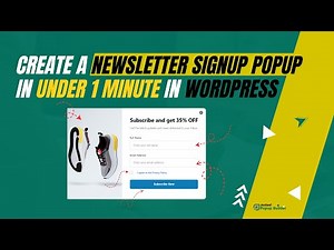 How to Create a Newsletter Signup Popup in Under 1 Minute in WordPress | Popup Builder Tutorial