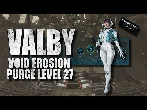 Void Erosion Purge Valby level 27 7Mins Run | The First Descendant