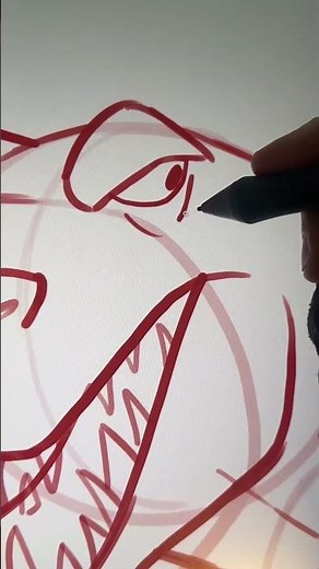 How to draw a t-rex!