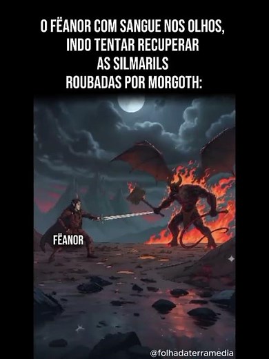 A saga de Fëanor ..... #feanor #tolkien