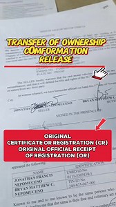 eto na yong 2nd step naten sa transfer of ownership mula nung nag submit tayo sa LTO nang confirmation ng mother file naten next step HPG na 🫡🫡🫡 #Step2 #TransferOfOwnership #LTO #HPGVerified | John John M. Roman