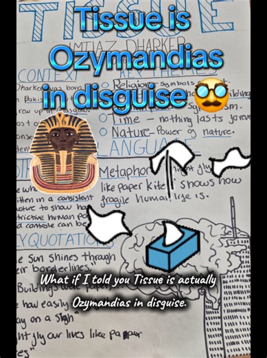 Comparing Ozymandias and Tissue: A Poetry Analysis