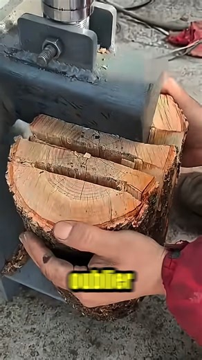 Fendre du bois de chauffage en une seconde #fblifestyle | Rires et Émerveillement