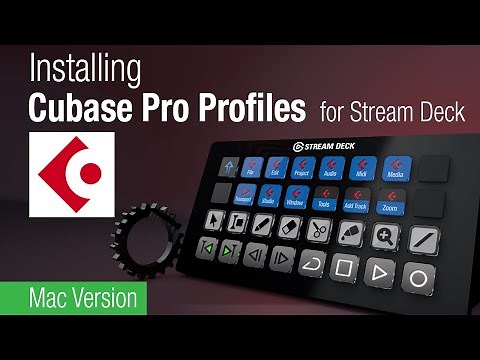 Cubase Pro Profiles for Stream Deck Mac Installation