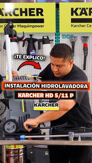 Instalación de la hidrolavadora HD 5/11 P de Karcher ⚡💧 Te explicamos cómo realizar una correcta instalación para asegurar el máximo rendimiento y prolongar la vida útil de tu equipo. Consigue los mejores equipos con Maquimpower: 📲 Contáctanos: 902 010 281 #LimpiezaProfesional #Hidrolavadoras #MaquimPower #carwash #carwashdetailing #limpiezapro #karcher #limpiezadeautos | MaquimPower