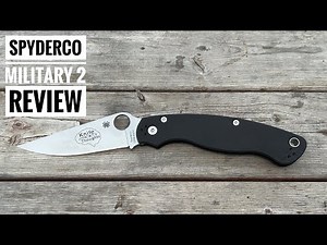 An INCREDIBLE knife... 10 years too late? Spyderco Military 2 Review