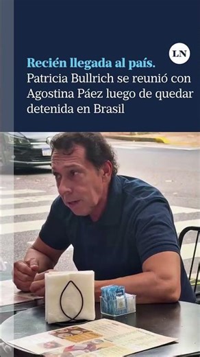 Patricia Bullrich met with Agostina Páez after being detained in Brazil