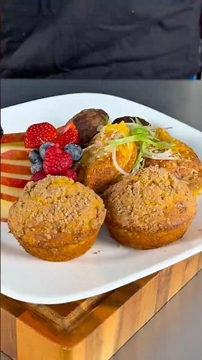 Pumpkin Walnut Streusel Muffins 🍂 | Easy Fall Brunch Recipe