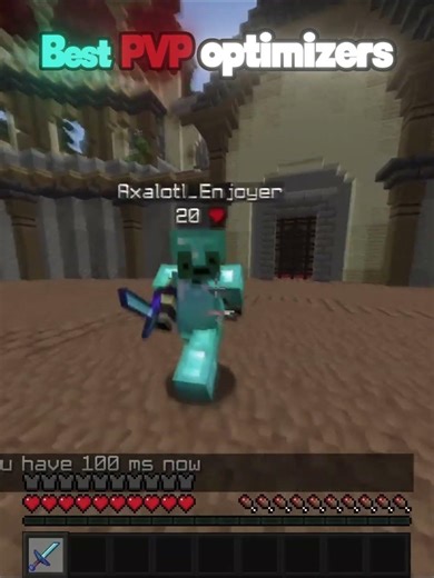 Best optimizers for PVP || #minecraft #pvp #edit #gaming #viral #fyp