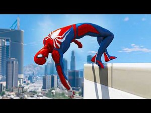 GTA 5 Epic Ragdolls | SPIDERMAN Crazy Jumps & Fails (Euphoria Physics) #7