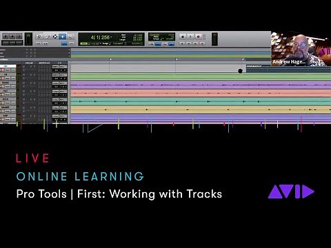 Avid Online Learning — Pro Tools | First: Working with Tracks