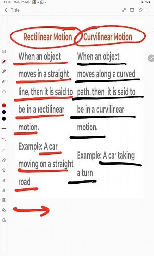 Difference between rectilinear and curvilinear motion #class12 #cbse #class11 #motioninastraightline